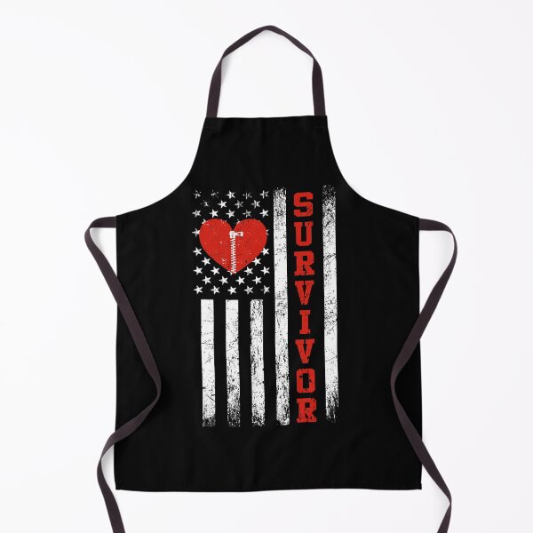 Item preview, Open Heart Surgery Survivor American Flag designed and sold by tshirtexpressiv.