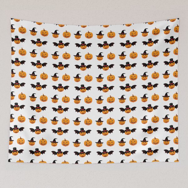 Item preview,  cute Halloween pumpkin carving patterns designed and sold by NiceSpot.