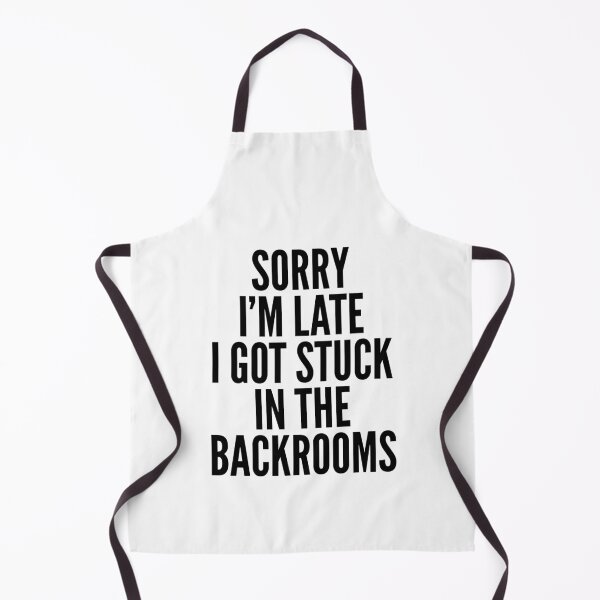 Item preview, The Backrooms Funny Liminal Spaces Quote designed and sold by HalpinDesign.