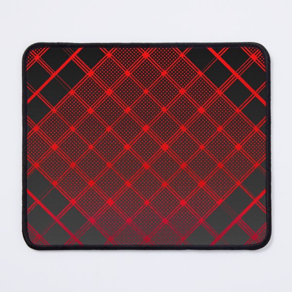 Item preview, Criss Cross Wide Line Pattern Angled in Red with Gradated Shades of Black designed and sold by Neil Feigeles.