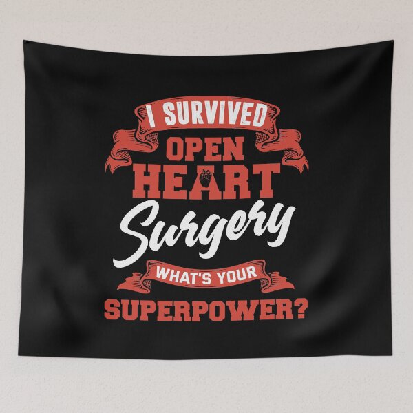 Item preview, Survived Open Heart Surgery What's Your Superpower designed and sold by tshirtexpressiv.