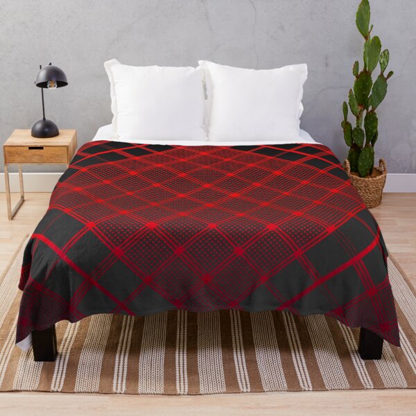 Item preview, Criss Cross Wide Line Pattern Angled in Red with Gradated Shades of Black designed and sold by Neil Feigeles.