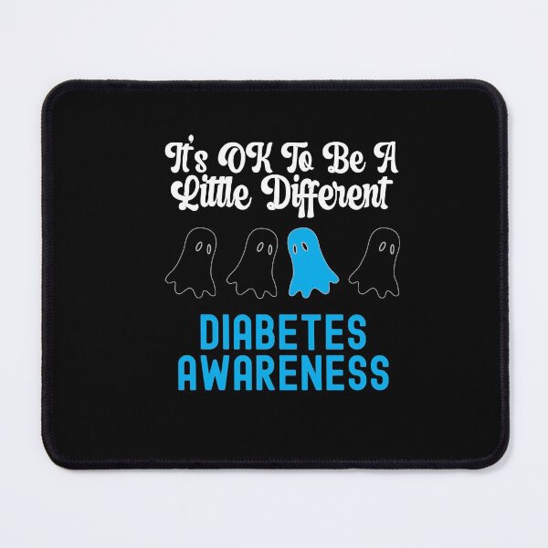 Item preview, It's Ok To Be Different, World Diabetes Day designed and sold by SportyDogShop.
