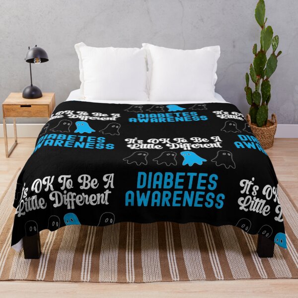 Item preview, It's Ok To Be Different, World Diabetes Day designed and sold by SportyDogShop.
