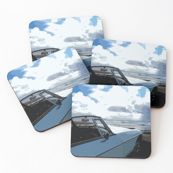 Item preview, MG Classic Car on Beach designed and sold by QuarterMoon.
