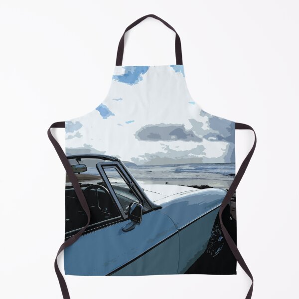 Item preview, MG Classic Car on Beach designed and sold by QuarterMoon.