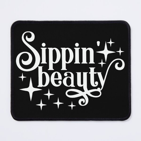 Item preview, Sipping Beauty white designed and sold by NessiCreates.