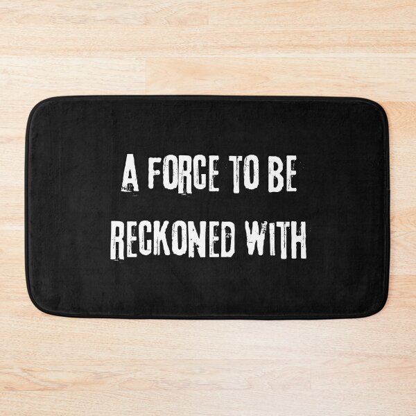 Item preview, A Force To Be Reckoned With White Design designed and sold by LGbubble.