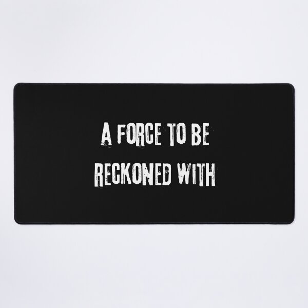 Item preview, A Force To Be Reckoned With White Design designed and sold by LGbubble.