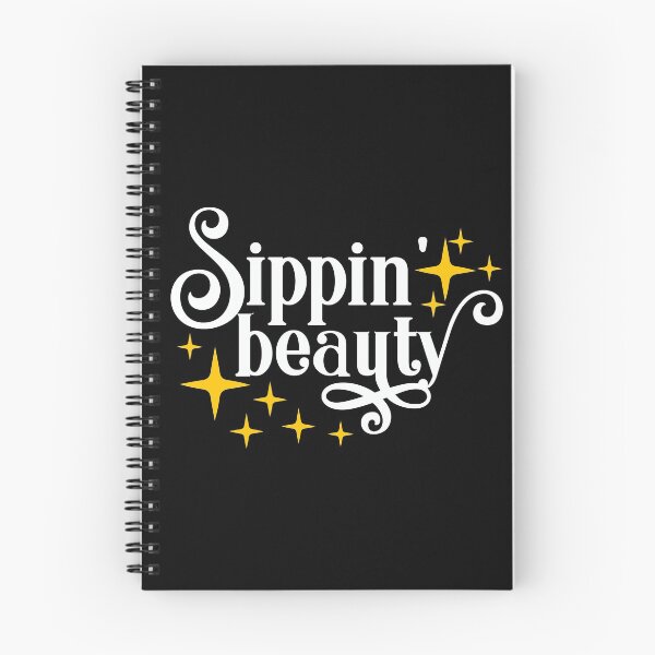 Item preview, Sipping Beauty White and Gold designed and sold by NessiCreates.