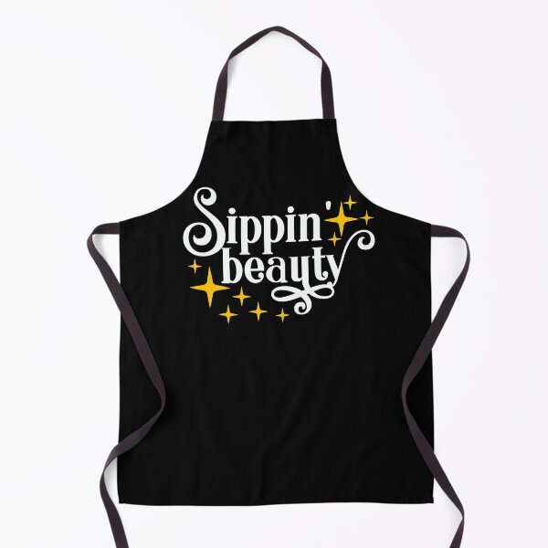 Item preview, Sipping Beauty White and Gold designed and sold by NessiCreates.