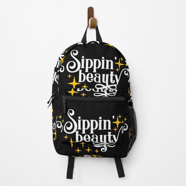 Item preview, Sipping Beauty White and Gold designed and sold by NessiCreates.