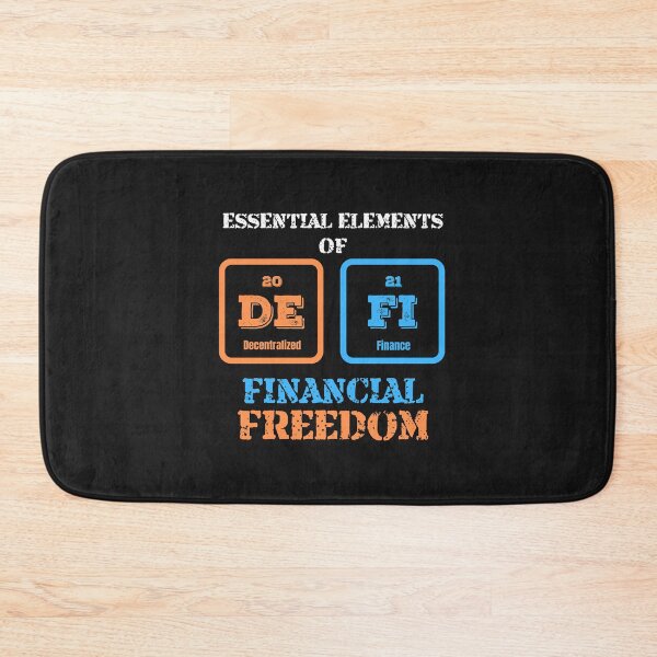 Item preview, DeFi Periodic Elements Crypto Design designed and sold by Funny-Tees4U.