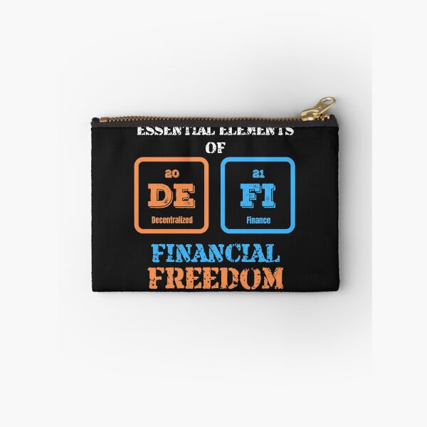 Item preview, DeFi Periodic Elements Crypto Design designed and sold by Funny-Tees4U.