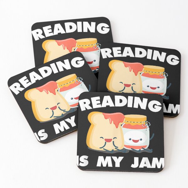 Item preview, Reading Is My Jam Bookworm Librarian Funny Book Lover Gift designed and sold by MartMcconnell.