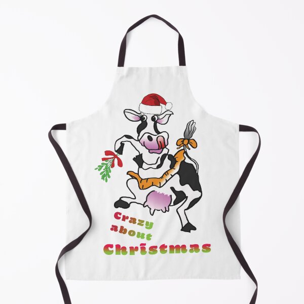 Item preview, Cow Crazy, crazy about Christmas designed and sold by albadawnart.