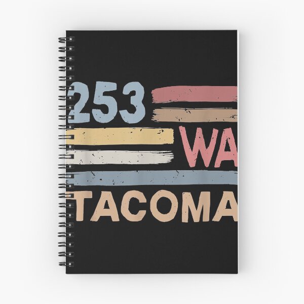 Item preview, Retro Tacoma Area Code 253 Residents State Washington designed and sold by GracielaSimms.