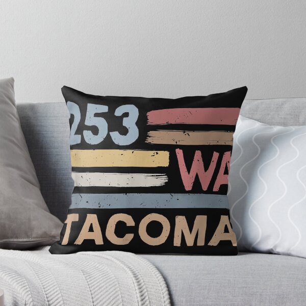 Item preview, Retro Tacoma Area Code 253 Residents State Washington designed and sold by GracielaSimms.