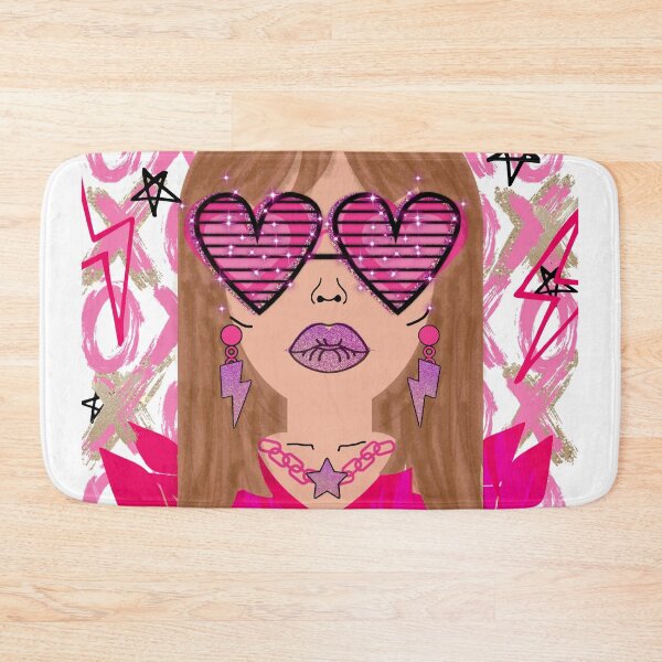 Item preview, PINK BRUNETTE I portrait designed and sold by Julia Santos.