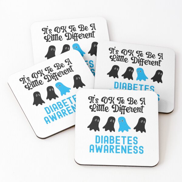 Item preview, It's Ok To Be Different, World Diabetes Day designed and sold by SportyDogShop.