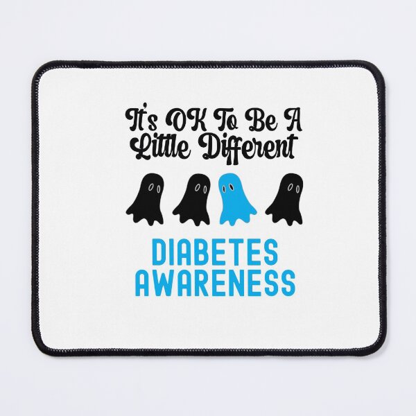 Item preview, It's Ok To Be Different, World Diabetes Day designed and sold by SportyDogShop.