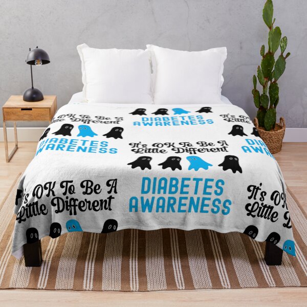 Item preview, It's Ok To Be Different, World Diabetes Day designed and sold by SportyDogShop.