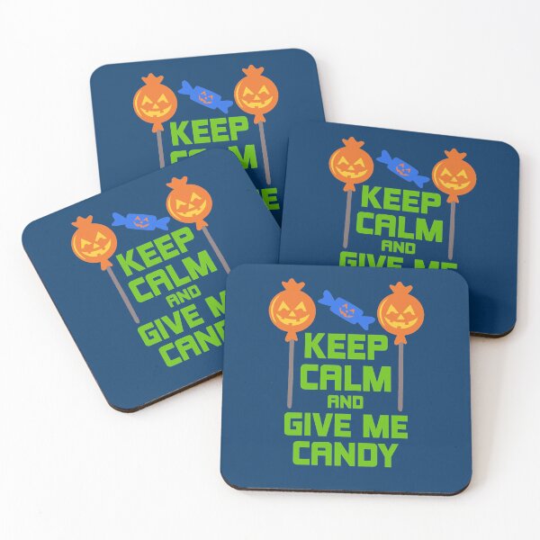 Item preview,  Keep Calm And Give Me Candy Funny Halloween designed and sold by DesignHouse07.