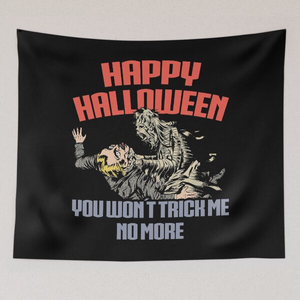 Item preview, Vintage Trick Me Retro Egypt Mummy Horror Poster Halloween Gift designed and sold by TheAplus.