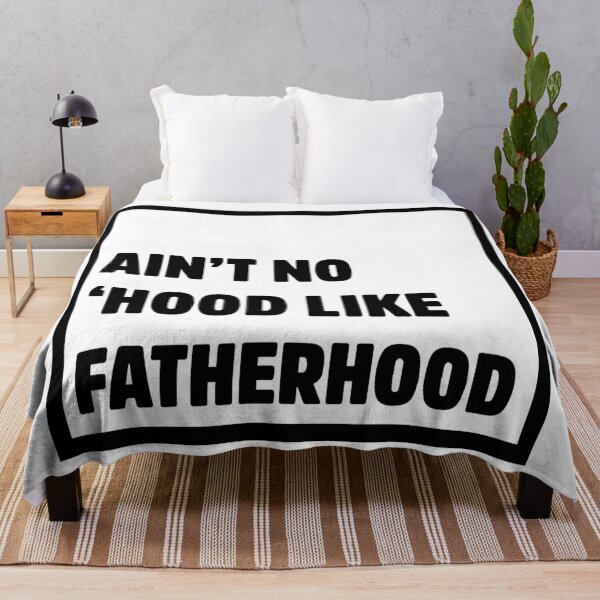 Item preview, Ain't No Hood Like Fatherhood Father's Day Dad Gift designed and sold by StickerbashCo.