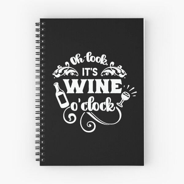 Item preview, It's Wine o'Clock designed and sold by NessiCreates.