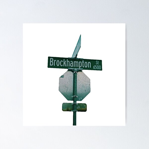 Item preview, Brockhampton Road Sign designed and sold by owitsmarcus.