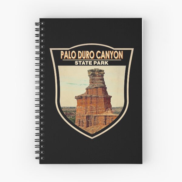 Item preview, Insignia de Texas del Parque Estatal del Cañón Palo Duro designed and sold by KrisSidDesigns.