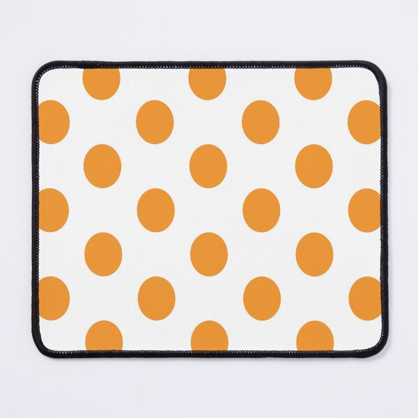 Item preview, Large ORANGE and WHITE and POLKA DOTS designed and sold by RachelMacht.