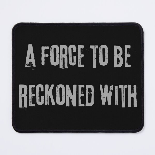 Item preview, A Force To Be Reckoned With Gray Design designed and sold by LGbubble.
