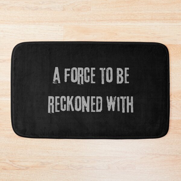 Item preview, A Force To Be Reckoned With Gray Design designed and sold by LGbubble.