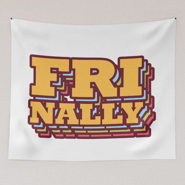 Item preview, Finally Friday Friyay TGIF designed and sold by StickerbashCo.