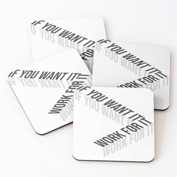 Item preview, If You Want It Work For It designed and sold by classy-shop.