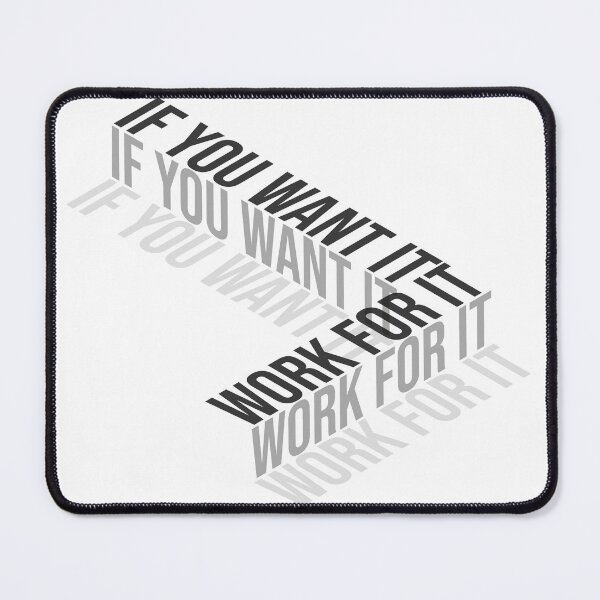 Item preview, If You Want It Work For It designed and sold by classy-shop.