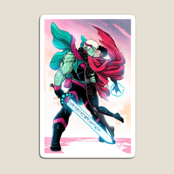 Item preview, wiccan & hulkling designed and sold by rigley13.