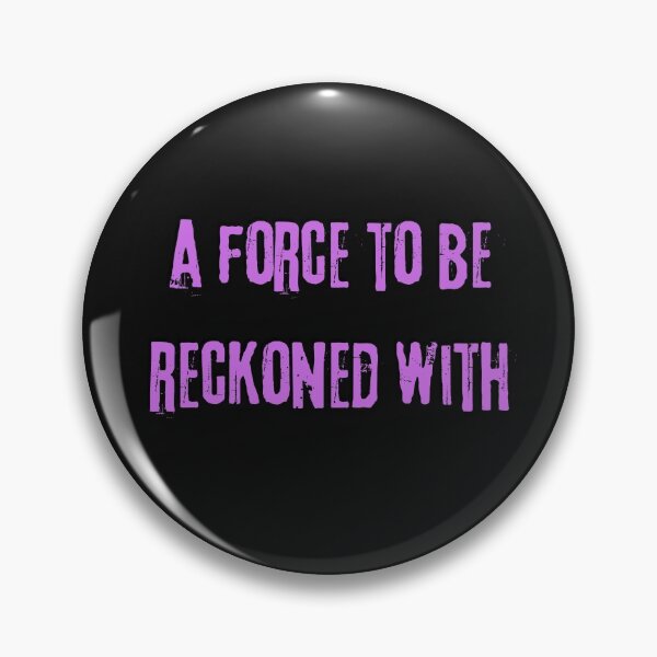 Item preview, A Force To Be Reckoned With Purple Design designed and sold by LGbubble.