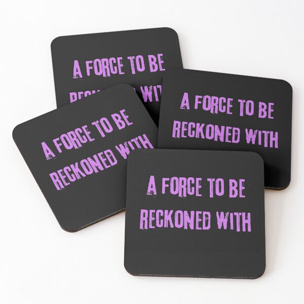 Item preview, A Force To Be Reckoned With Purple Design designed and sold by LGbubble.