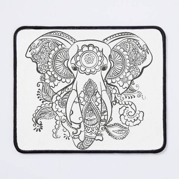 Item preview, Mandala elephant. Ganesha. Indian mandala. Yoga, meditation. designed and sold by AllkindofShirts.