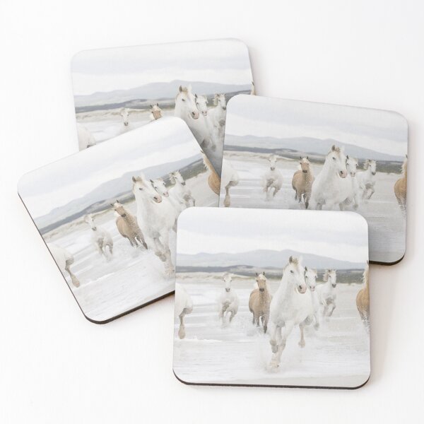 Item preview, Horses white designed and sold by CricciethPrint.