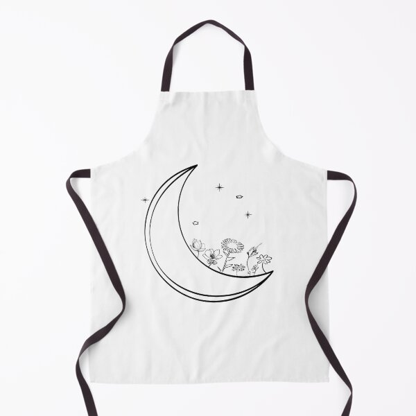 Item preview, Let Your Light Shine, Moon, Floral Woman, Moon Lover designed and sold by Aesthetic Goods Studio.