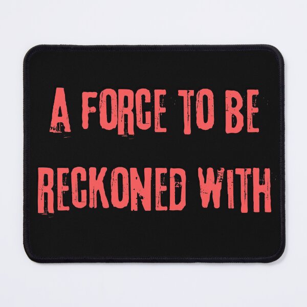 Item preview, A Force To Be Reckoned With Coral Red Design designed and sold by LGbubble.