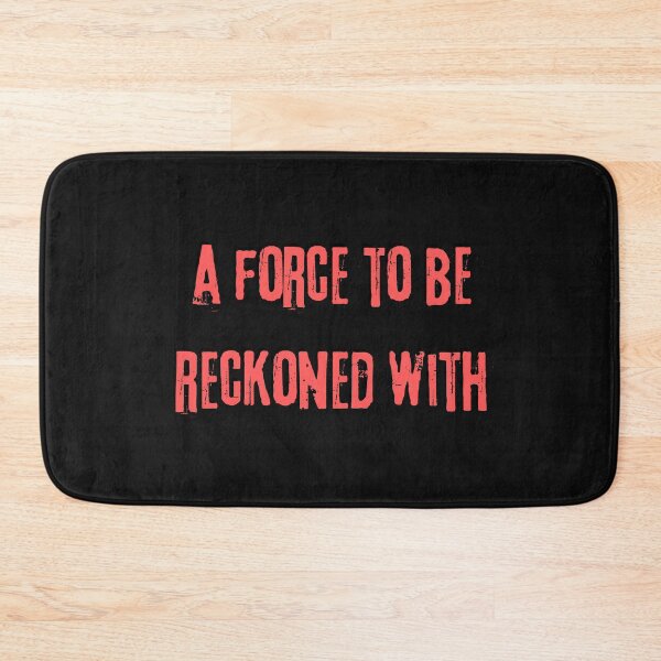 Item preview, A Force To Be Reckoned With Coral Red Design designed and sold by LGbubble.