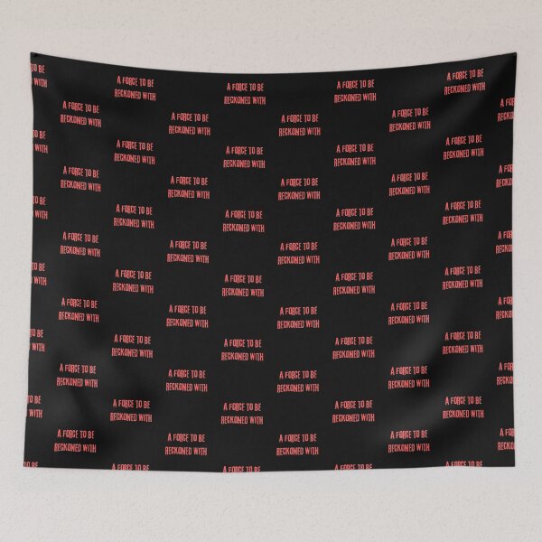 Item preview, A Force To Be Reckoned With Coral Red Design designed and sold by LGbubble.