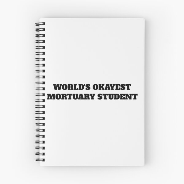 Item preview, worlds okayest Mortuary Student mortician embalmer | Perfect Gift designed and sold by ramonave.