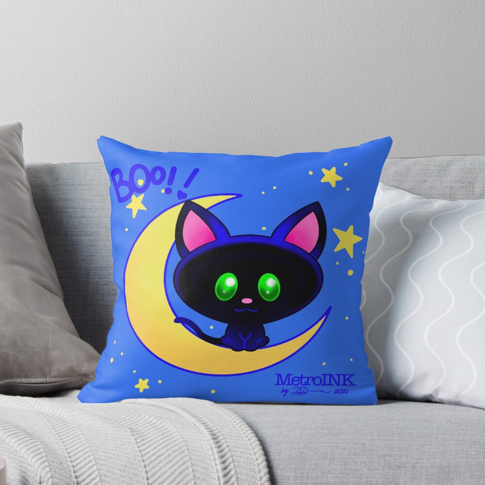 Item preview, Throw Pillow designed and sold by MetroInk.