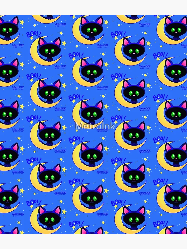 Thumbnail 3 of 3, Backpack, BooBoo Kitty designed and sold by MetroInk.